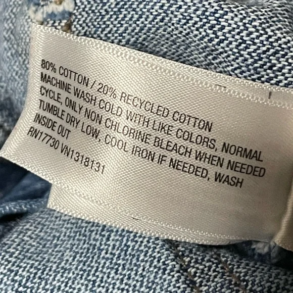 Universal Thread High Rise Wide Leg Medium Wash Jeans 100% Cotton (Size: 6R) - Picture 9 of 16